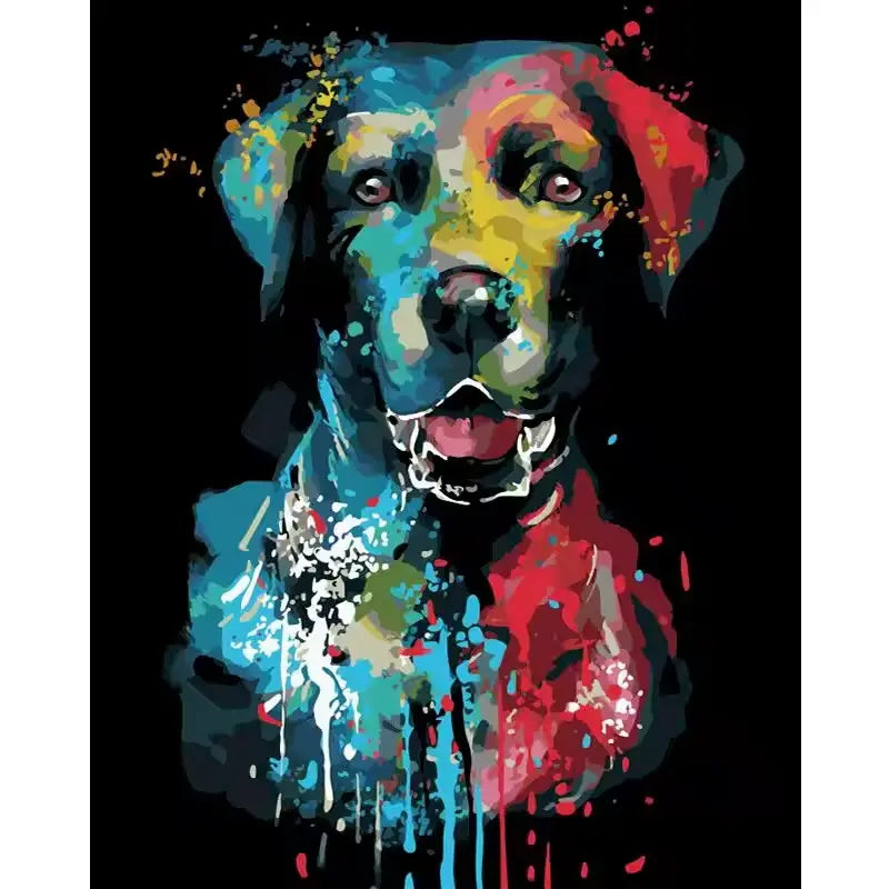 Chien Pop Art