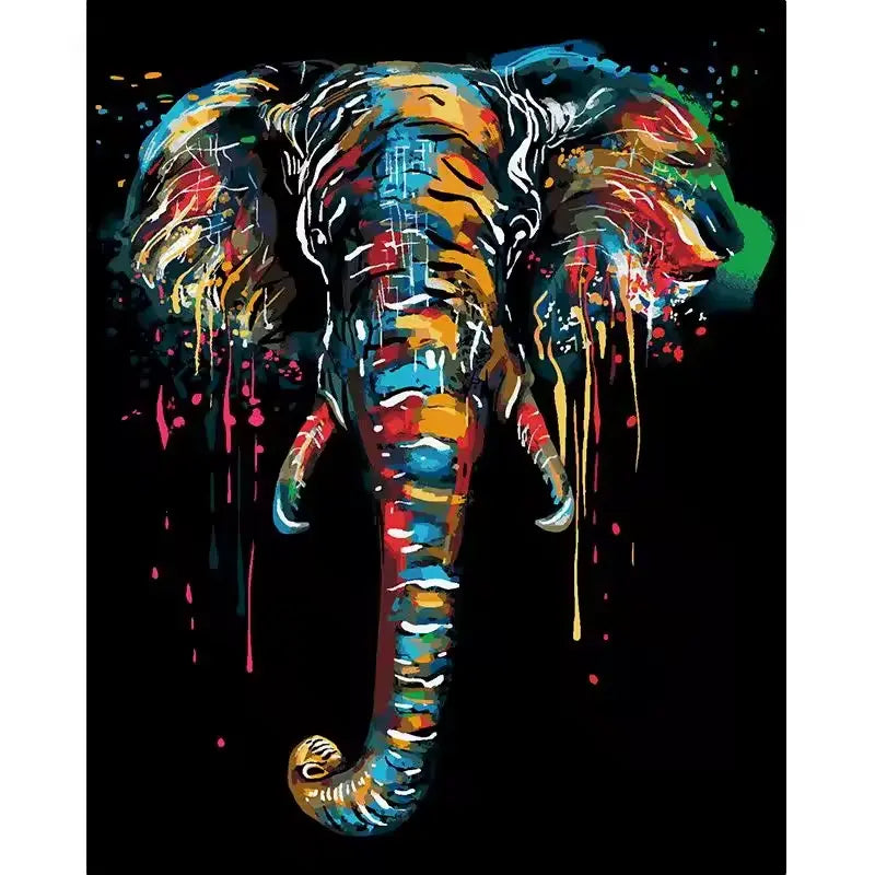 Elephant Pop Art