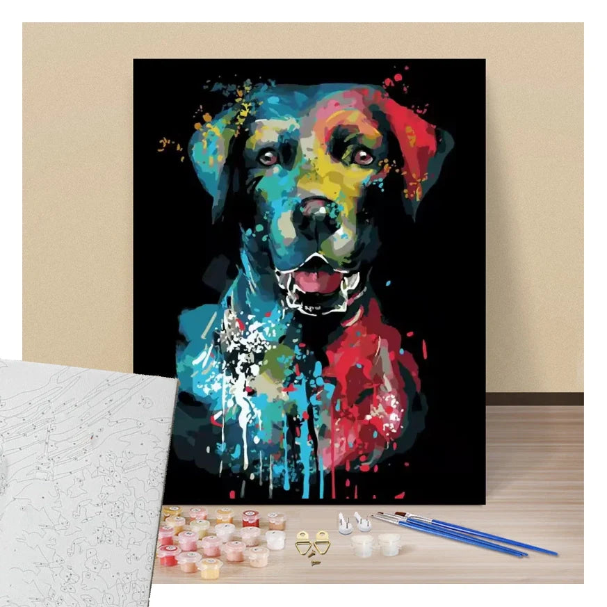 Chien Pop Art