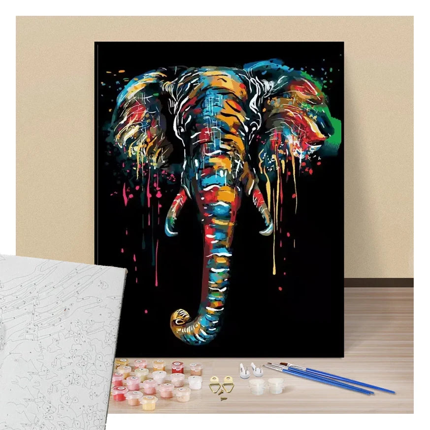 Elephant Pop Art