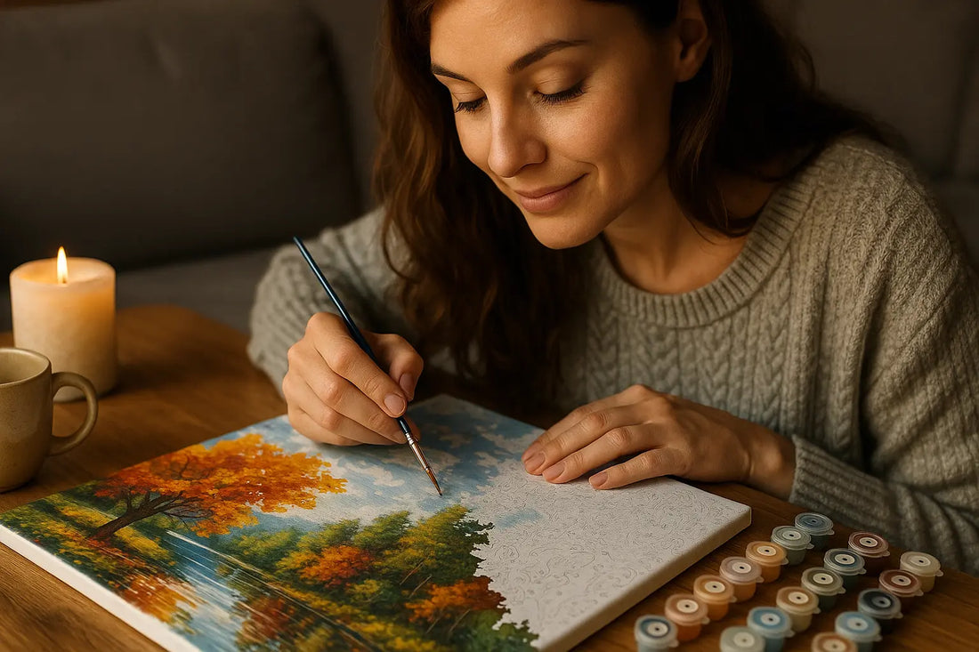 Les bienfaits insoupçonnés de la peinture par numéros sur le stress