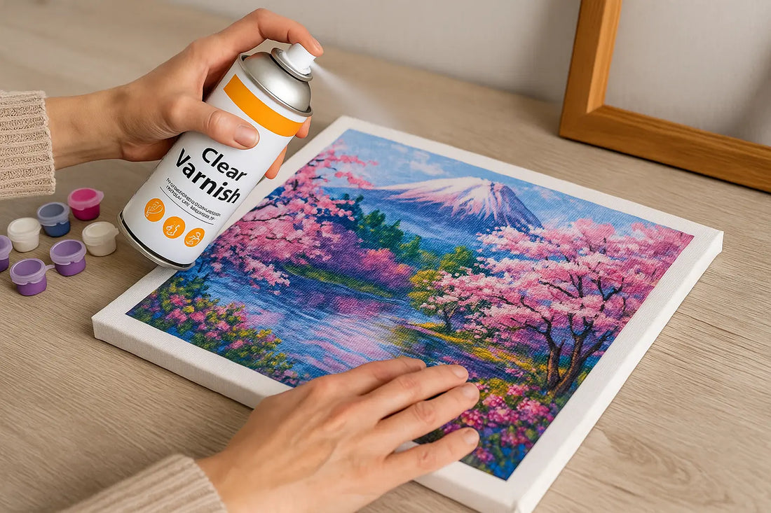 Faut-il utiliser un fixatif ou un vernis pour conserver sa peinture par numéros ?