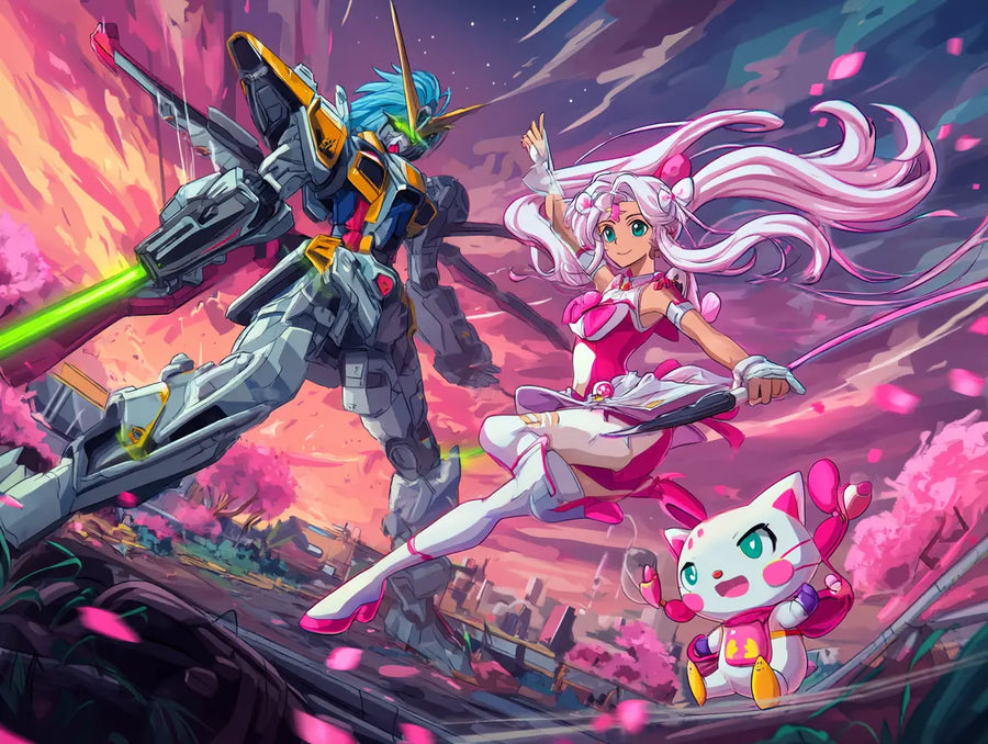 Animes/Mangas - Collection peinture par numéros Steloria