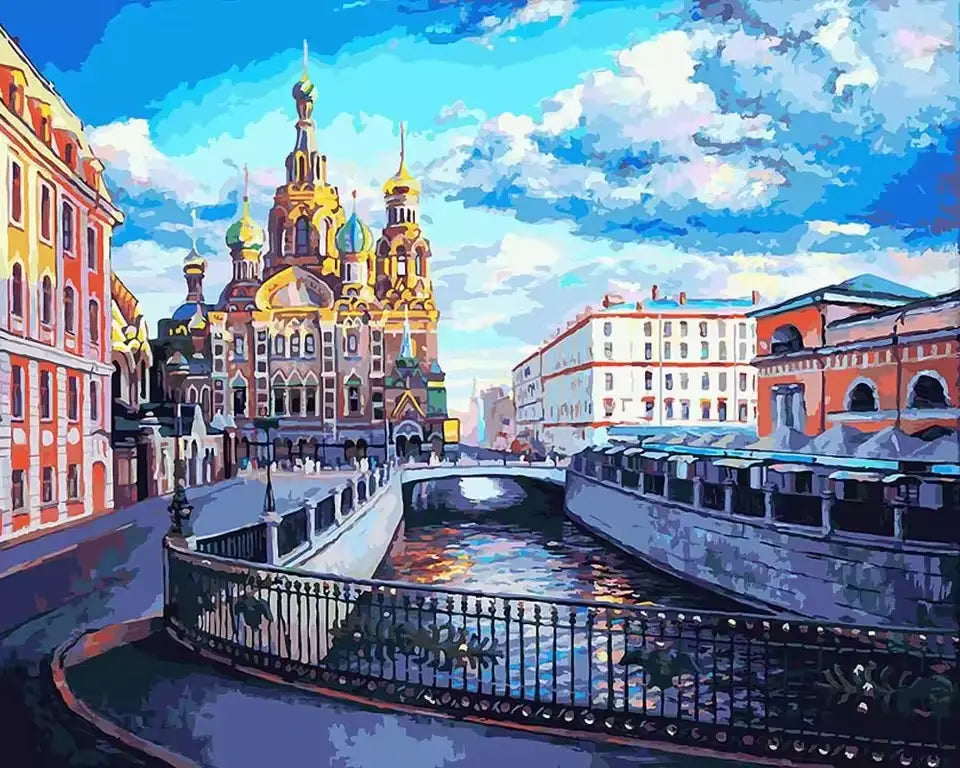 Cathédrale Saint-Sauveur de Saint Petersbourg - Russie