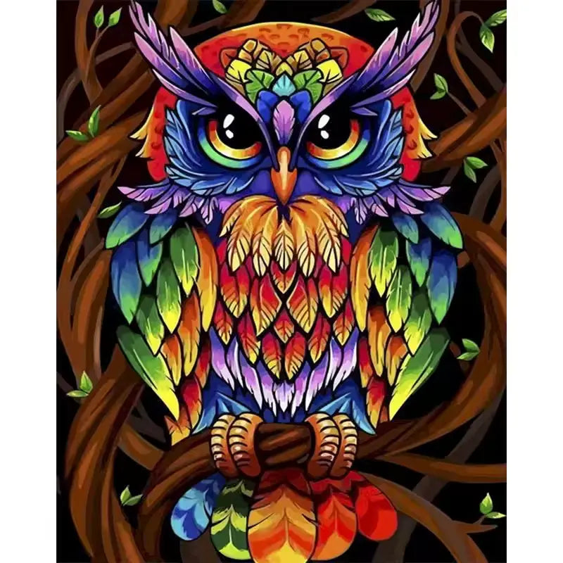 Hibou Pop Art