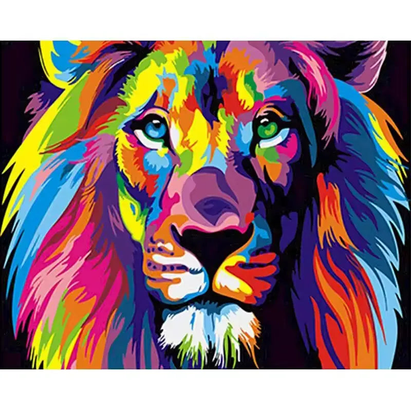 Lion Pop Art