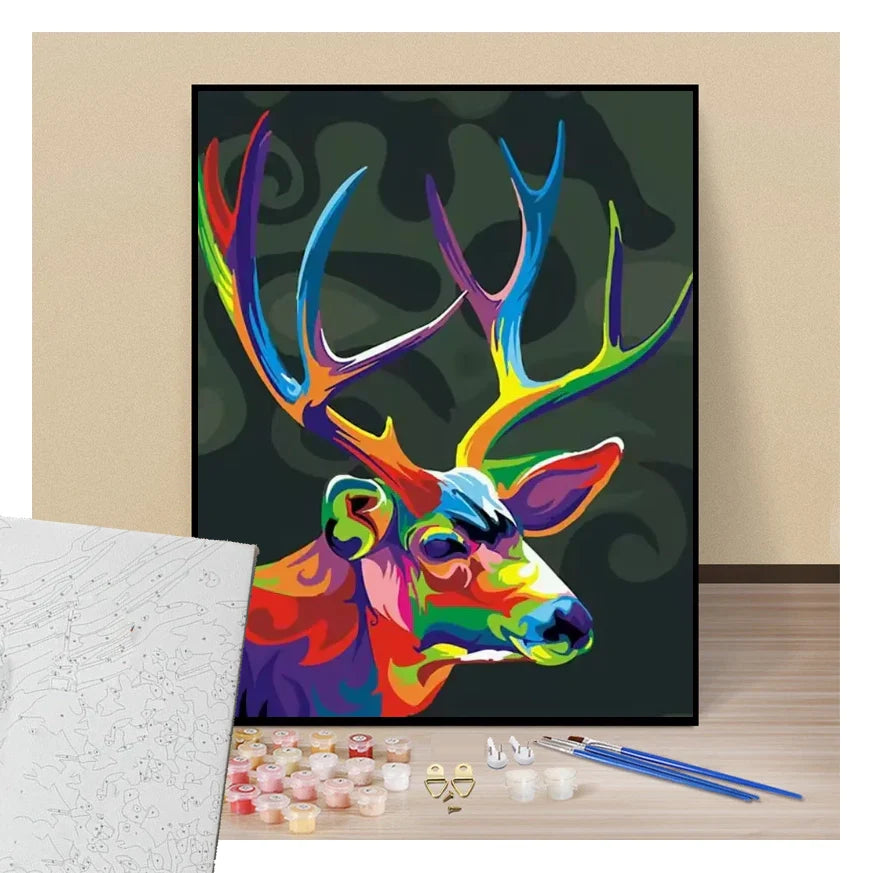 Cerf Pop Art