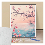 Hanami au bord du lac