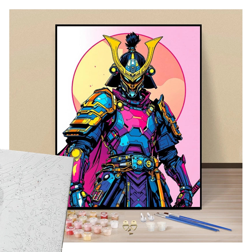 Peinture par numéros affiche shogun no mirai manga présentation du contenu