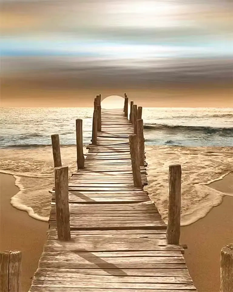 Ponton vers la nuit