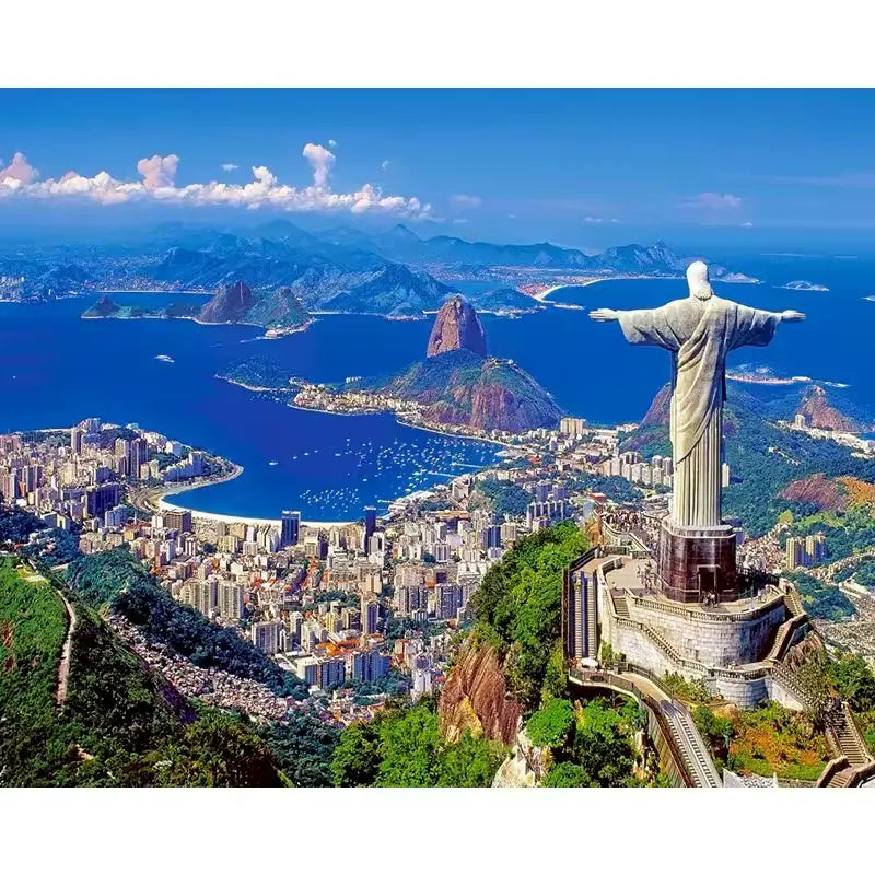 Statue du Corcovado - Rio de Janeiro
