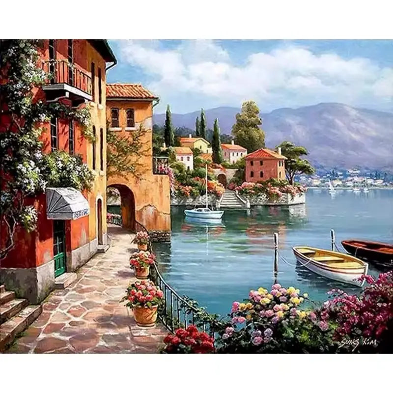 Villas au bord du lac